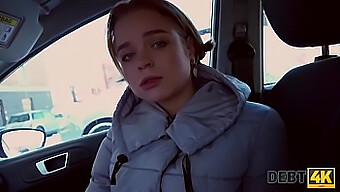 Russian Teen Calibri Angel Gives Bj And Takes It Anal In Car And House