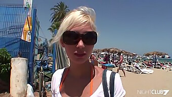 Blond Babe Cristal Moranti Szuka Dzikiej Zabawy Na Ibizie.